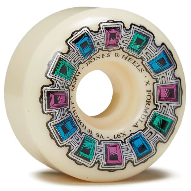 BONES WHEELS DIAL OF DESTINY 97A X-FORMULA (53MM/55MM)