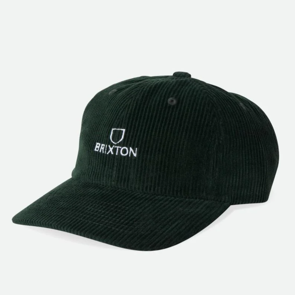 BRIXTON ALPHA LP CAP PINE NEEDLE CORD - The Drive Skateshop
