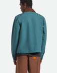 BRIXTON MECHANIC GARAGE ZIP JACKET NIGHT SAGE