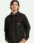 BRIXTON DURHAM FELT STRETCH JACKET BLACK