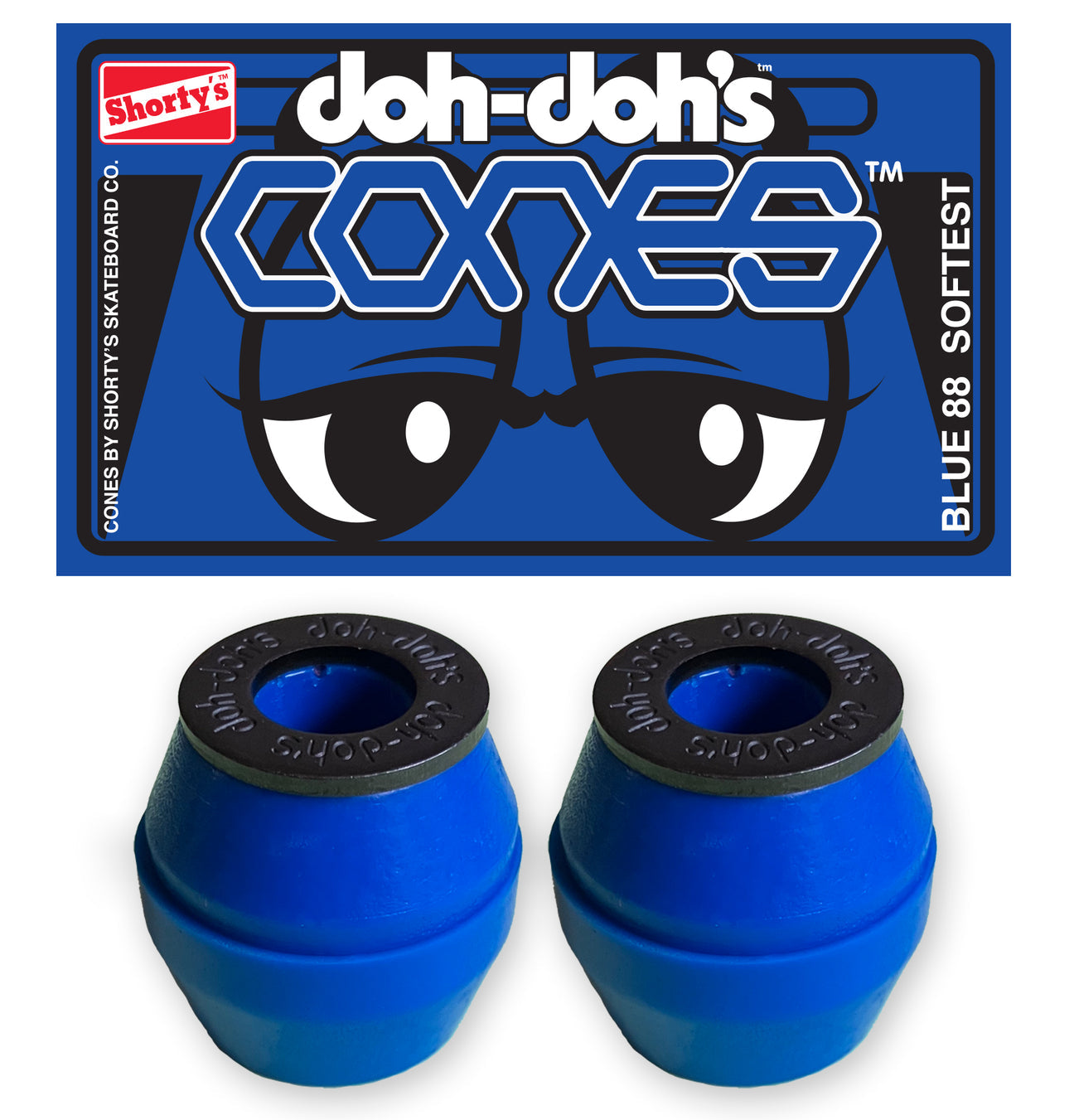 SHORTYS BUSHINGS DOH-DOH CONES - The Drive Skateshop