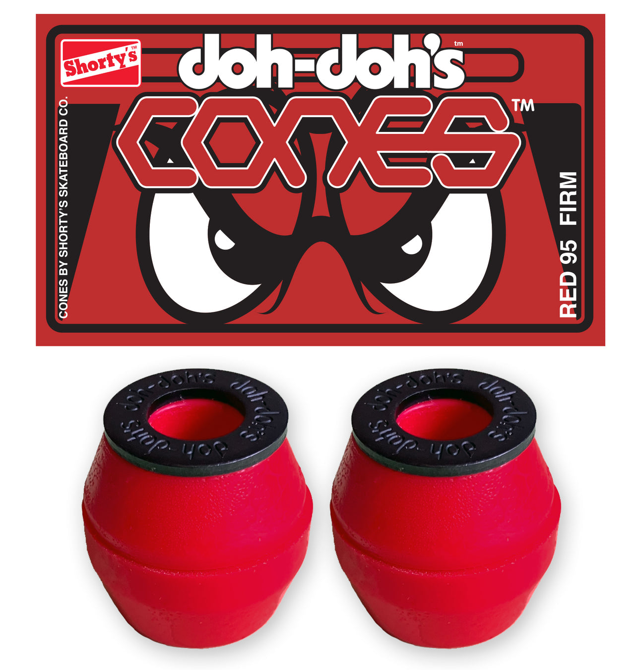 SHORTYS BUSHINGS DOH-DOH CONES - The Drive Skateshop