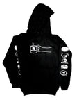 SKULL SKATES DONUTS HOODY BLACK