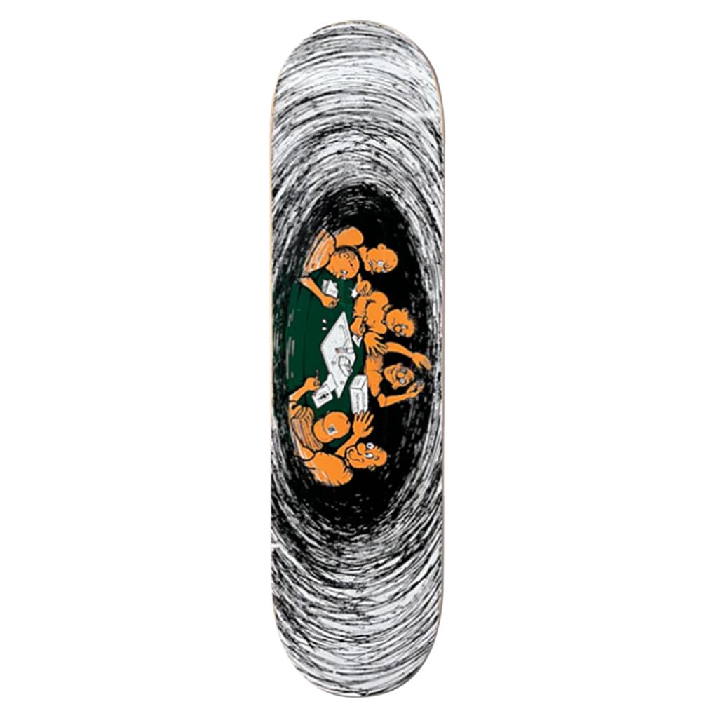 スケートボード Girl Skateboards Deck Eric Koston Golf Girl Eric Koston Classic logo Black 8.5''Skateboard Deck – western