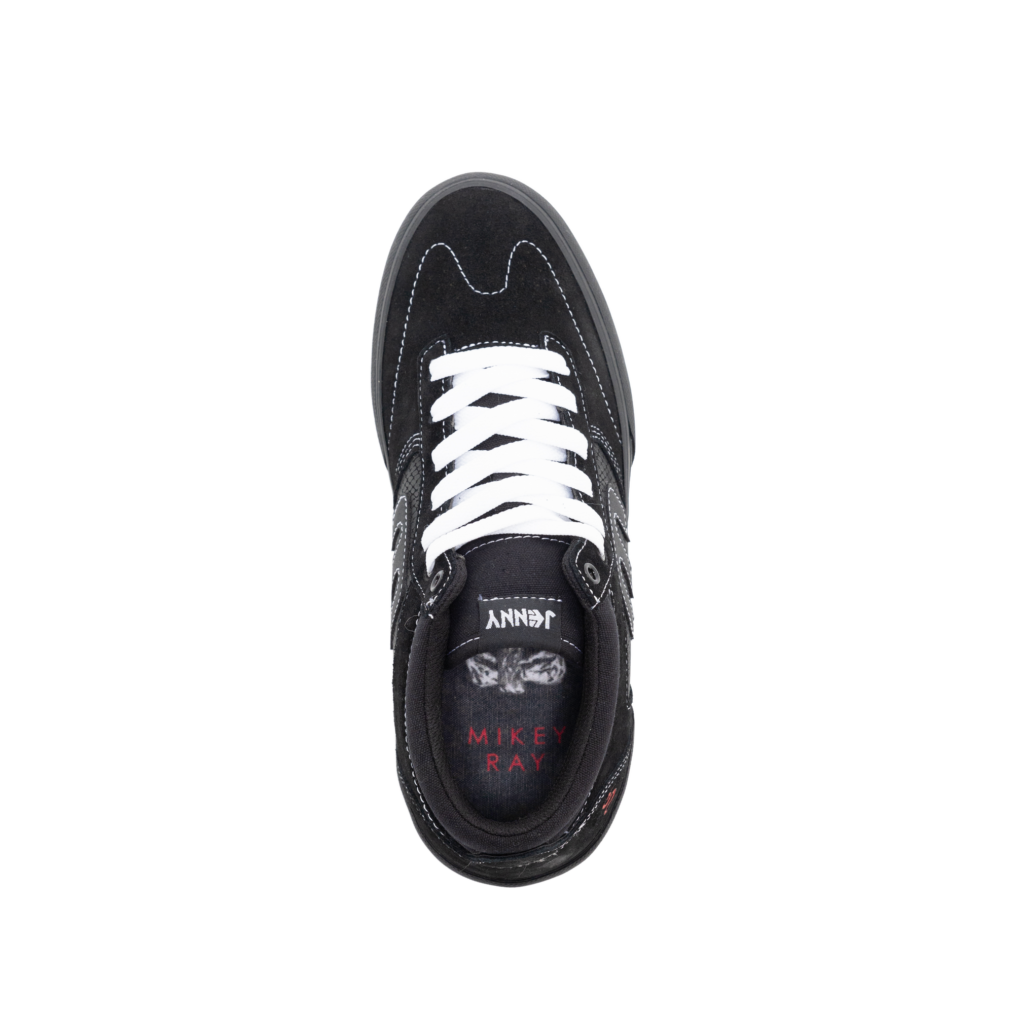 ETNIES X JENNY X MIKEY RAY - WINDROW VULC MID BLACK/BLACK - The Drive Skateshop
