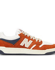 NEW BALANCE 480 ORANGE/WHITE - The Drive Skateshop