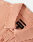 BRIXTON COOLING COMFORT S/S WOVEN BUTTON UP SILVER PINK