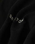 BRIXTON EMBROIDERED HEAVY WEIGHT CREW BLACK