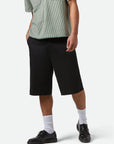 BRIXTON CHOICE CHINO BAGGY SHORT BLACK