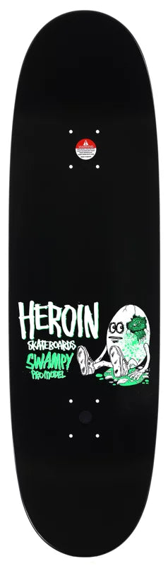 HEROIN DECK SWAMPY ALLIGATOR EGG SYMMETRIC (9.25") - The Drive Skateshop