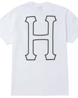 HUF SET H T-SHIRT WHITE - The Drive Skateshop