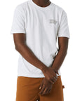 HUF SET H T-SHIRT WHITE - The Drive Skateshop