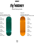 HOCKEY DECK WAR ON ICE SHAPE 2 (8.25") - The Drive Skateshop