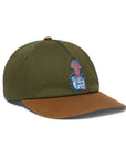 HUF MELT 5 PANEL SNAPBACK GREEN - The Drive Skateboard Shop