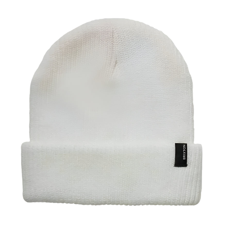 BRIXTON HEIST BEANIE WHITE