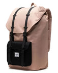 HERSCHEL BACKPACK LITTLE AMERICA LIGHT TAUPE/BLACK - The Drive Skateshop