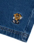 LOVIAH JHORTS INDIGO MEDIUM WASH