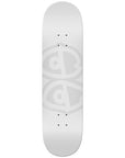 KROOKED DECK - EYES WHITE EYES WHITE (8.06") - The Drive Skateboard Shop