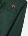 BRIXTON TRADEMARK GARAGE JACKET WASHED PRIMAL GREEN