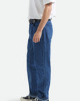 BRIXTON BUILDERS 5 POCKET PANT MEDIUM WASH DENIM