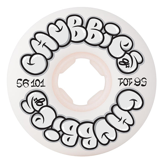 OJ WHEELS THROW UPS CHUBBIES WHITE 101A (56MM) – The Drive