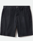 BRIXTON CHOICE CHINO SHORT 19" BLACK - The Drive Skateshop