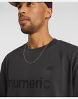 NEW BALANCE NUMERIC COTTON T-SHIRT FADED BLACK - The Drive Skateboard Shop