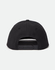 BRIXTON PALMER PROPER X MP SNAPBACK BLACK - The Drive Skateshop