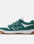 NEW BALANCE 480 GREEN WHITE - The Drive Skateboard Shop