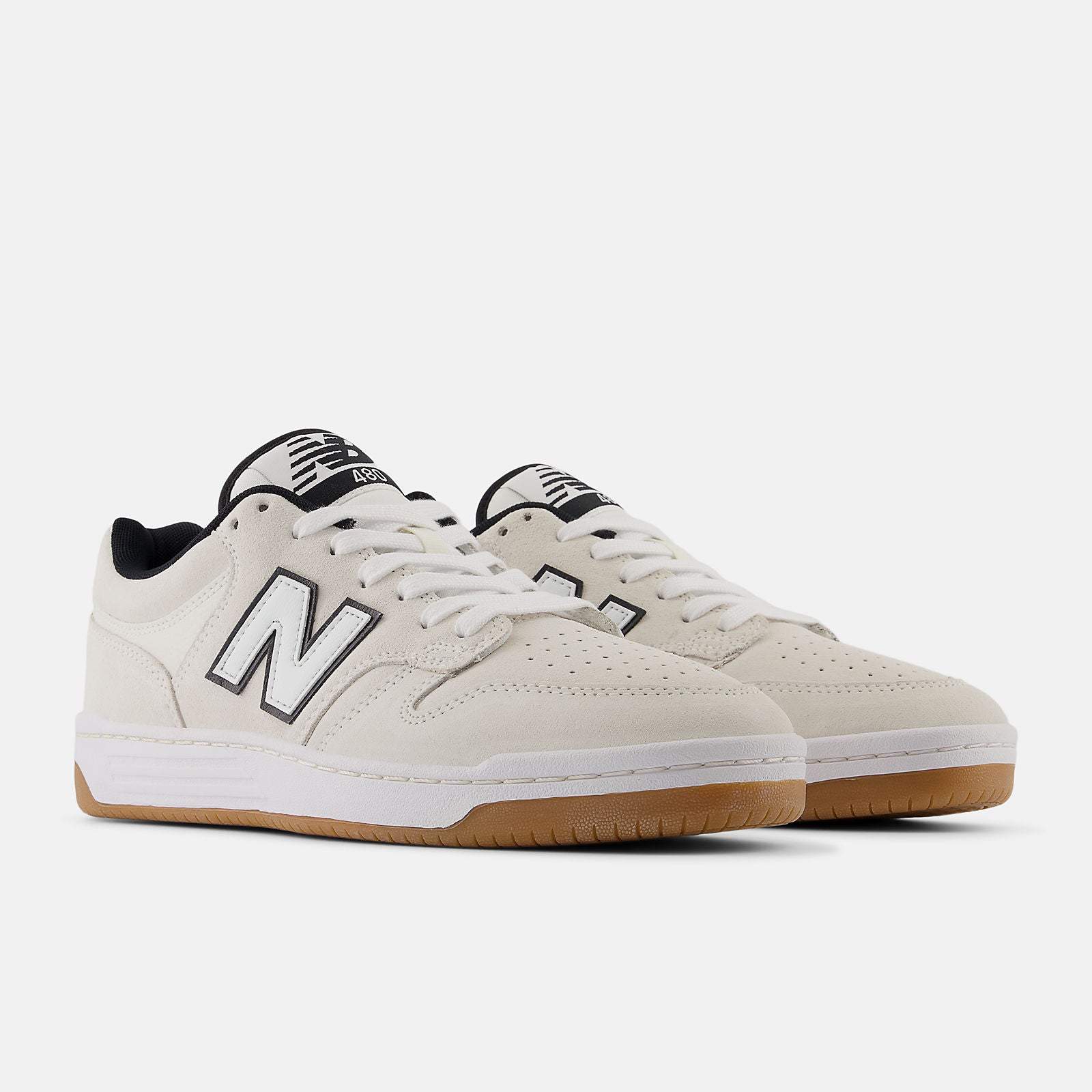 New balance white and black hotsell