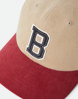 BRIXTON BIG B HAT MP OFF SAND/BURGUNDY