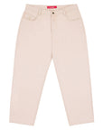 LOVIAH OG BAGGY 5 POCKET DENIM DYE SAND BLEACH WASH