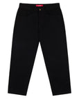 LOVIAH OG BAGGY 5 POCKET DENIM BLACK - The Drive Skateboard Shop