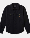 BRIXTON DURHAM FELT STRETCH JACKET BLACK