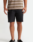 BRIXTON STEADY CINCH X SHORT BLACK - The Drive Skateshop