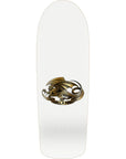 POWELL-PERALTA RE-ISSUE DECK OG MCGILL SKULL & SNAKE 40 YEAR ANNIVERSARY WHITE (10") - The Drive Skateboard Shop