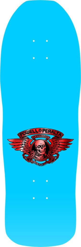 POWELL PERALTA RE-ISSUE DECK VALLELY BUG BLUE RED FOIL (10") - The Drive Skateboard Shop
