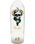 POWELL-PERALTA RE-ISSUE DECK OG MCGILL SKULL & SNAKE 40 YEAR ANNIVERSARY WHITE (10")