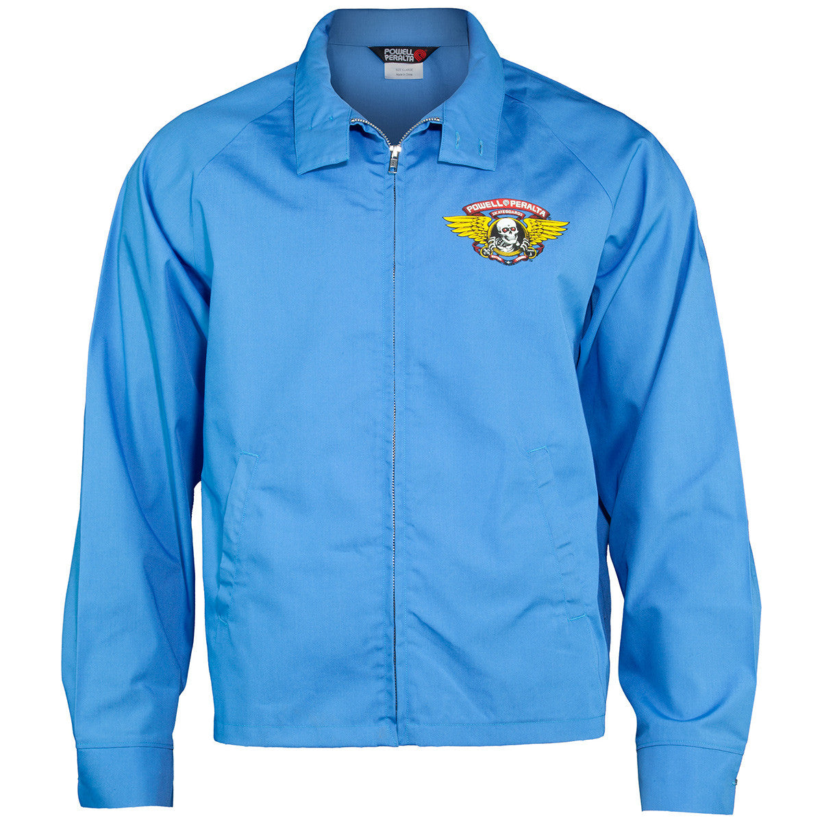 POWELL-PERALTA WINGED RIPPER GAS JACKET POSTAL BLUE
