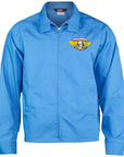POWELL-PERALTA WINGED RIPPER GAS JACKET POSTAL BLUE