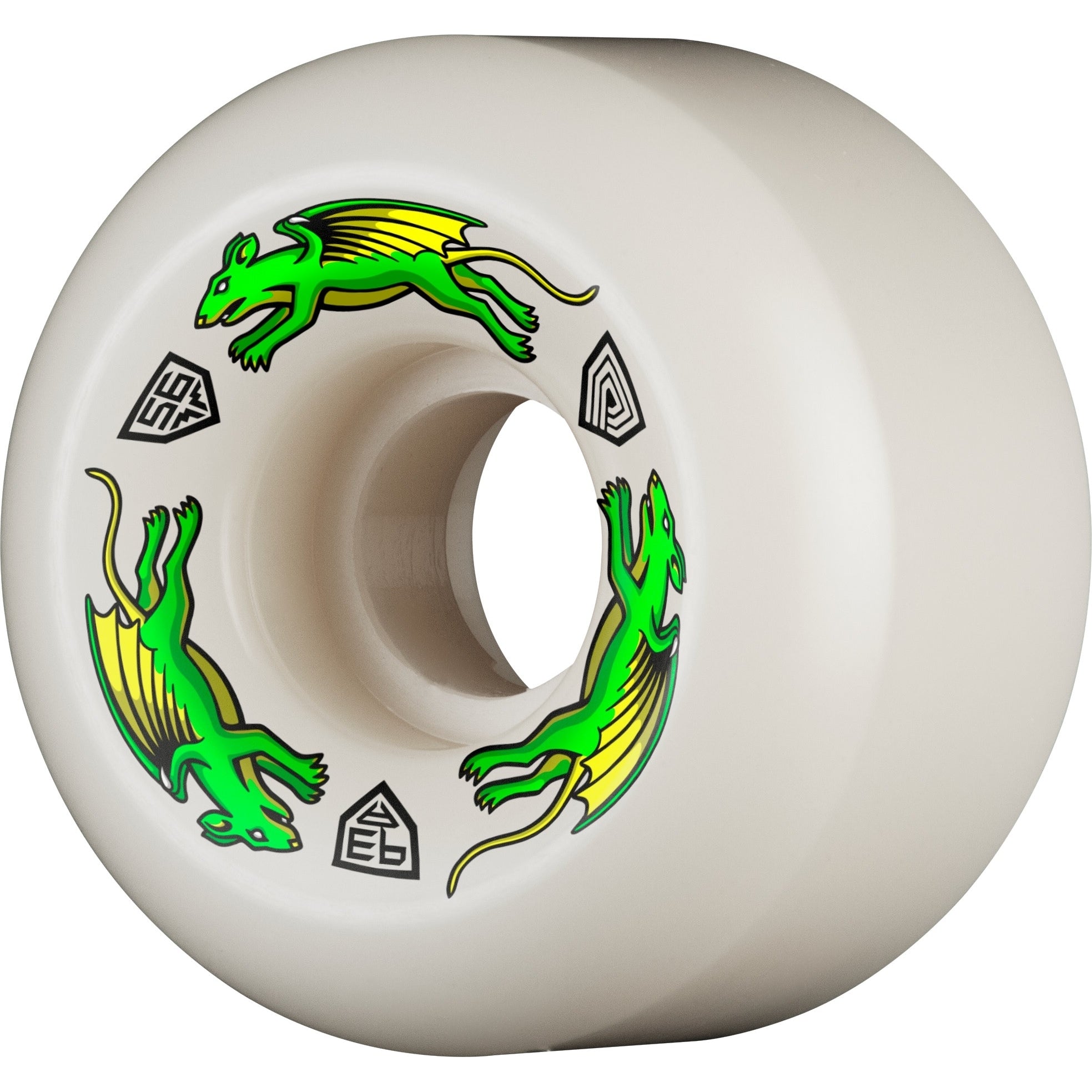 POWELL-PERALTA NANO RATS DRAGON FORMULA WHEELS 93A (56MM X 39MM