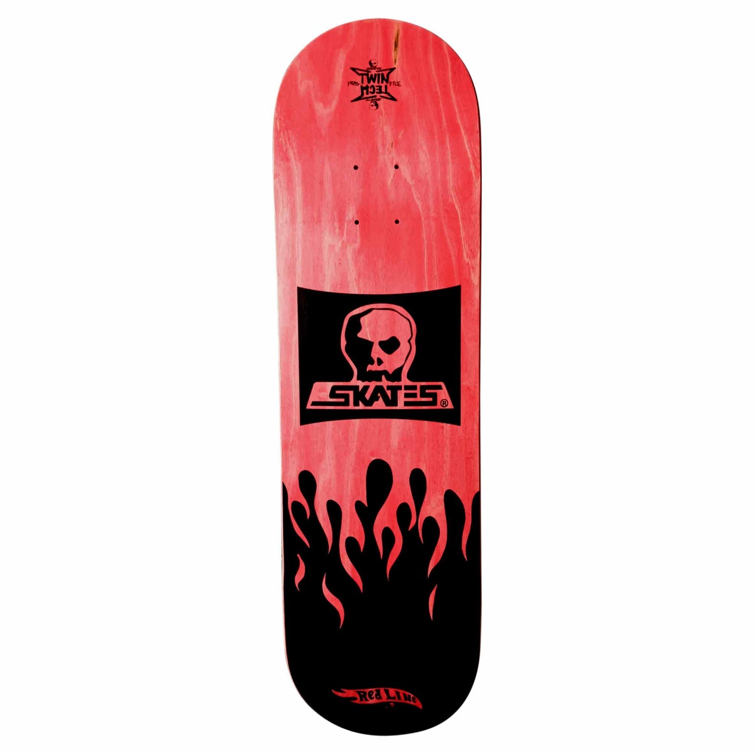 SKULL SKATES DECK REDLINE (8
