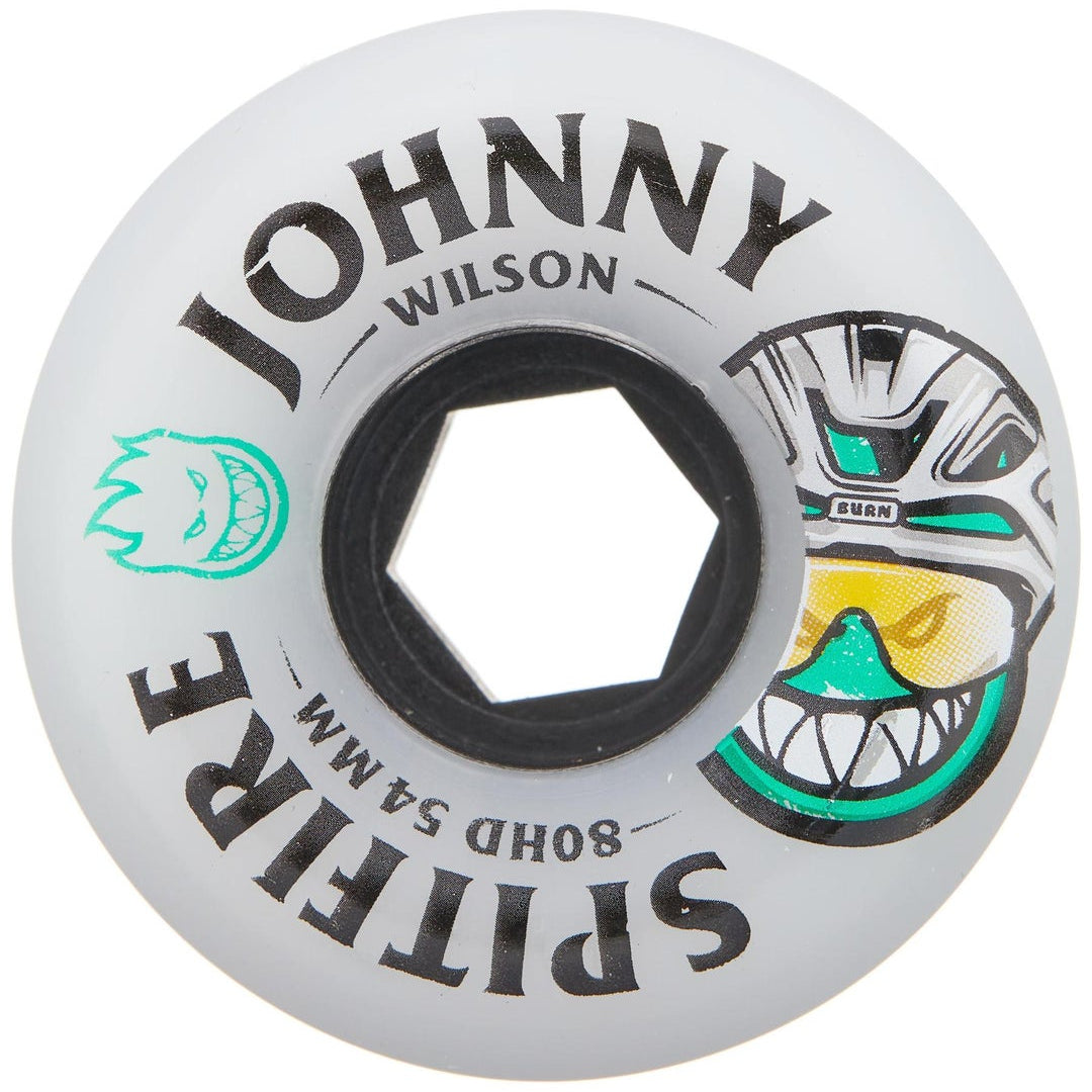 SPITFIRE WHEELS BURN SQUAD JOHNNY WILSON CONICAL FULL 80HD CRUISER FORMULA (54MM) - The Drive Skateboard Shop