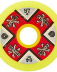 POWELL-PERALTA CROSS BONES YELLOW 97A (64MM)