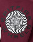 SPITFIRE CLASS '87 SWIRL T-SHIRT BURGUNDY