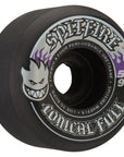 SPITFIRE WHEELS FORMULA FOUR COLOR PACK BLACK CONICAL FULL 99A (54MM)