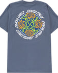 SANTA CRUZ T-SHIRT DRESSEN ROSE SOLO STEEL BLUE