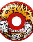 SPITFIRE WHEELS FORMULA FOUR RADIAL FULL T-FUNK SAVIE 97D RED (60MM)