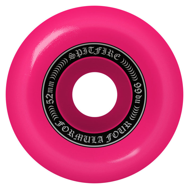 Formula Four O.G. Classics 99D 4個入り52mm SPITFIRE WHEELS FORMULA FOUR OG CLASSICS 99D PINK (53MM