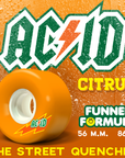ACID CHEMICAL CRUISER WHEEL - SKATERADE ORANGE 86A (56MM) - The Drive Skateshop